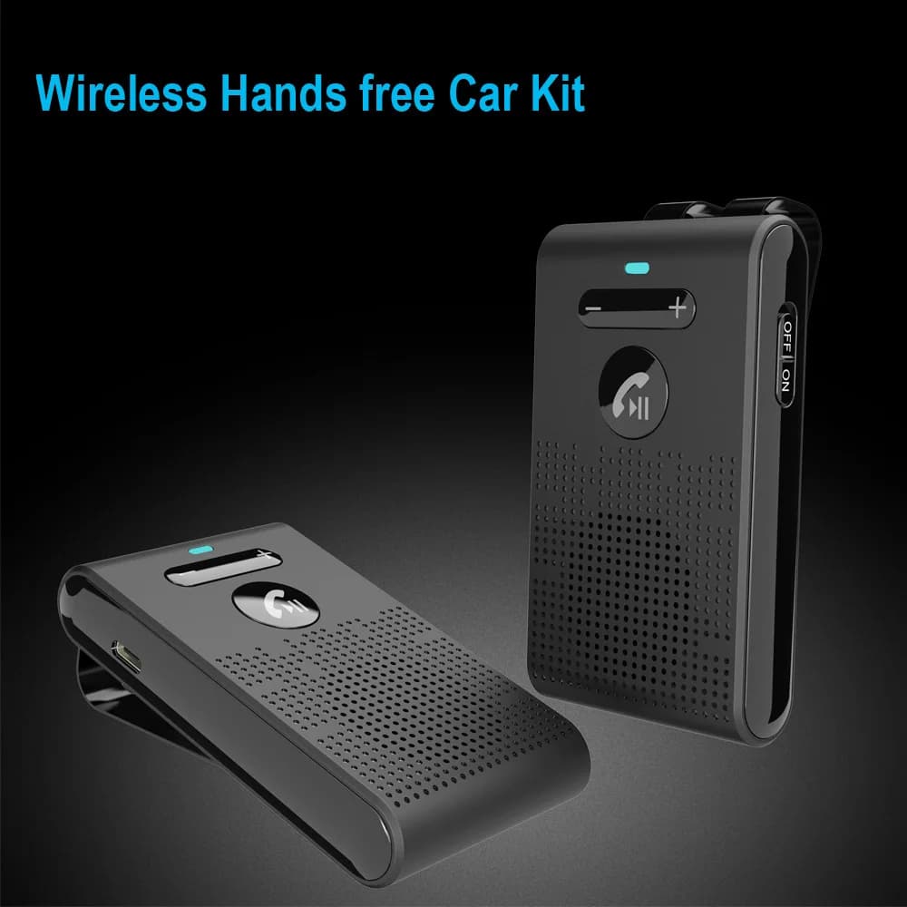 Sun visor Car Bluetooth hands-free SP08 One to two vibration boot Car Bluetooth hands-free phone speaker