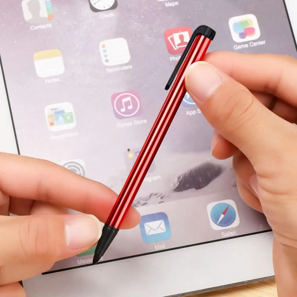 Penna Stilo Portatile Sensibile per Tablet e Telefono, Penna Touch per Schermi Resistivi