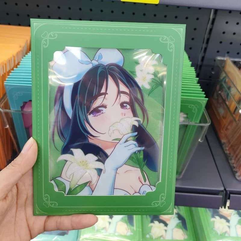 Nuovo Set di Carte Colorate Serie Coniglio Alieno Mizi Ivan Till Sua Stampa HD Articoli Anime Decorazione per Diari Regalo Perfetto per Fan