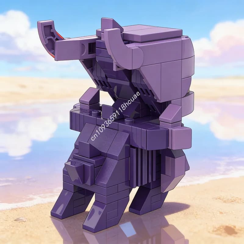 193 Pezzi MOC Brickheadz DOTA 2 Modello di Bane, Blocchi da Costruzione, Regalo di Natale, Giocattolo Educativo Creativo Fai-da-Te