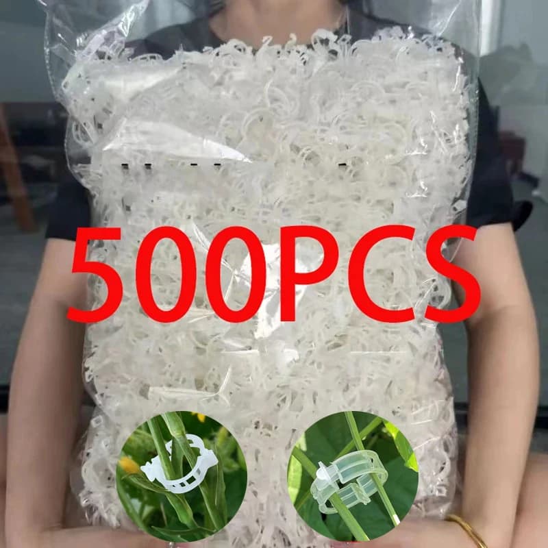 Plant Support Clips Reusable Plastic Plant Vine Protection Grafting Fixing Tools for Vegetable Tomato Garden Supplies Wholesale