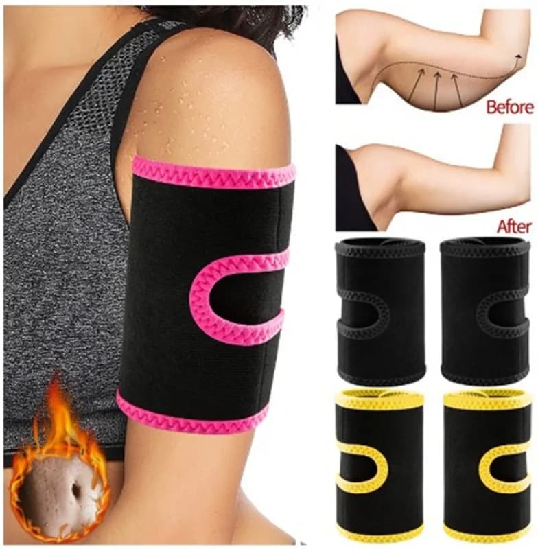 1 pcs protection for arm butterfly burns fat weight loss belt for sweat fitness exercise sweating tight package belt for arm massage