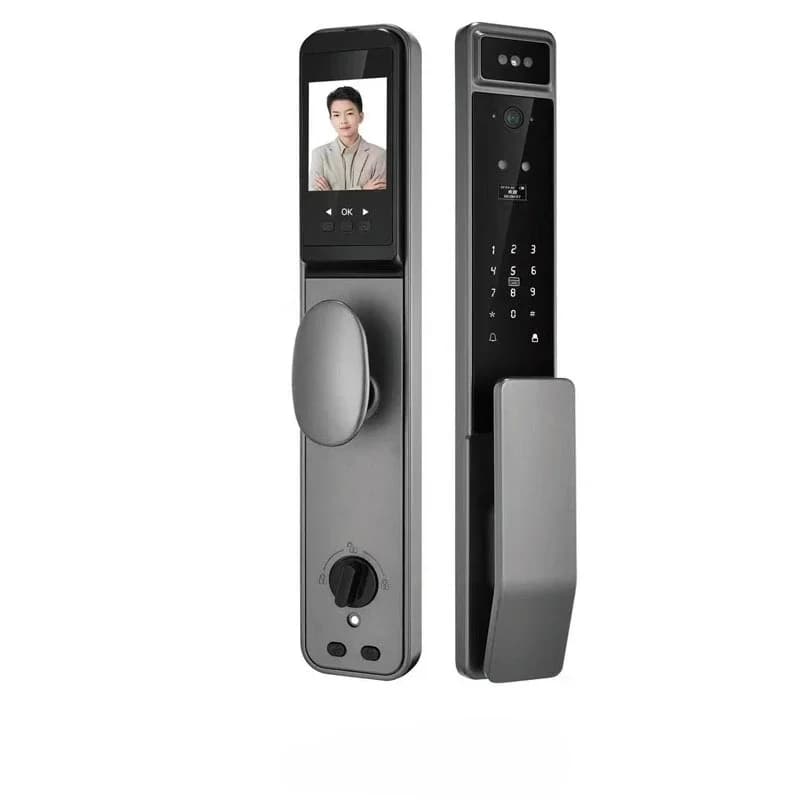 Serratura completamente automatica, intelligente, per uso domestico, porta antifurto, serratura con impronta digitale, set