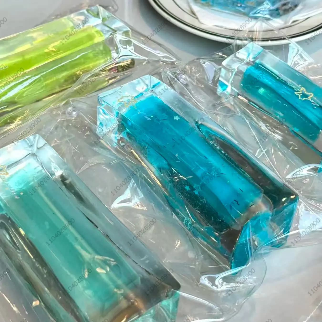 Liquid Sand Oil Ice Block Taba Squishy Glitter Oil Long Ice Bar Squeeze Toy Mochi Toy Anti Stress Release Hand Relax Toy