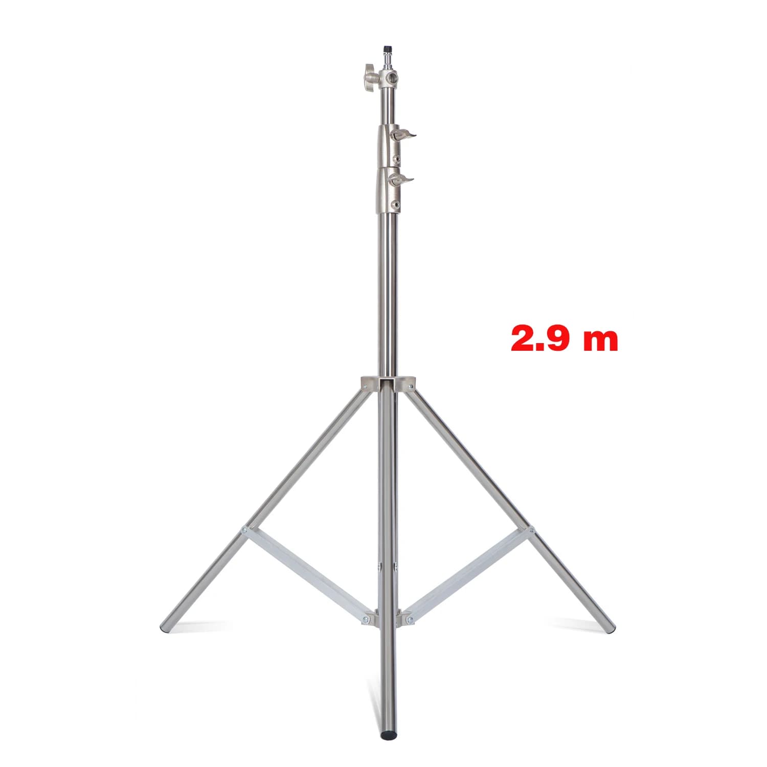 SH New 290 cm stainless steel tripod for photography, photo studio, SoftBox durable background support, LED light, live furniture