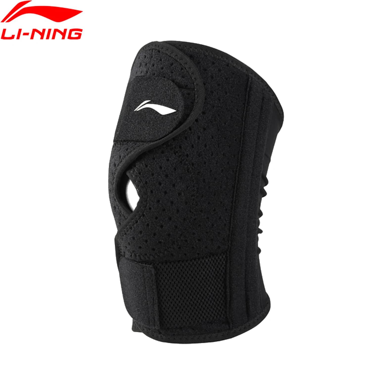(1 pz) Li-Ning Ginocchiera unisex Supporto pressione Traspirante Ginocchiera sportiva menisco AXWU053