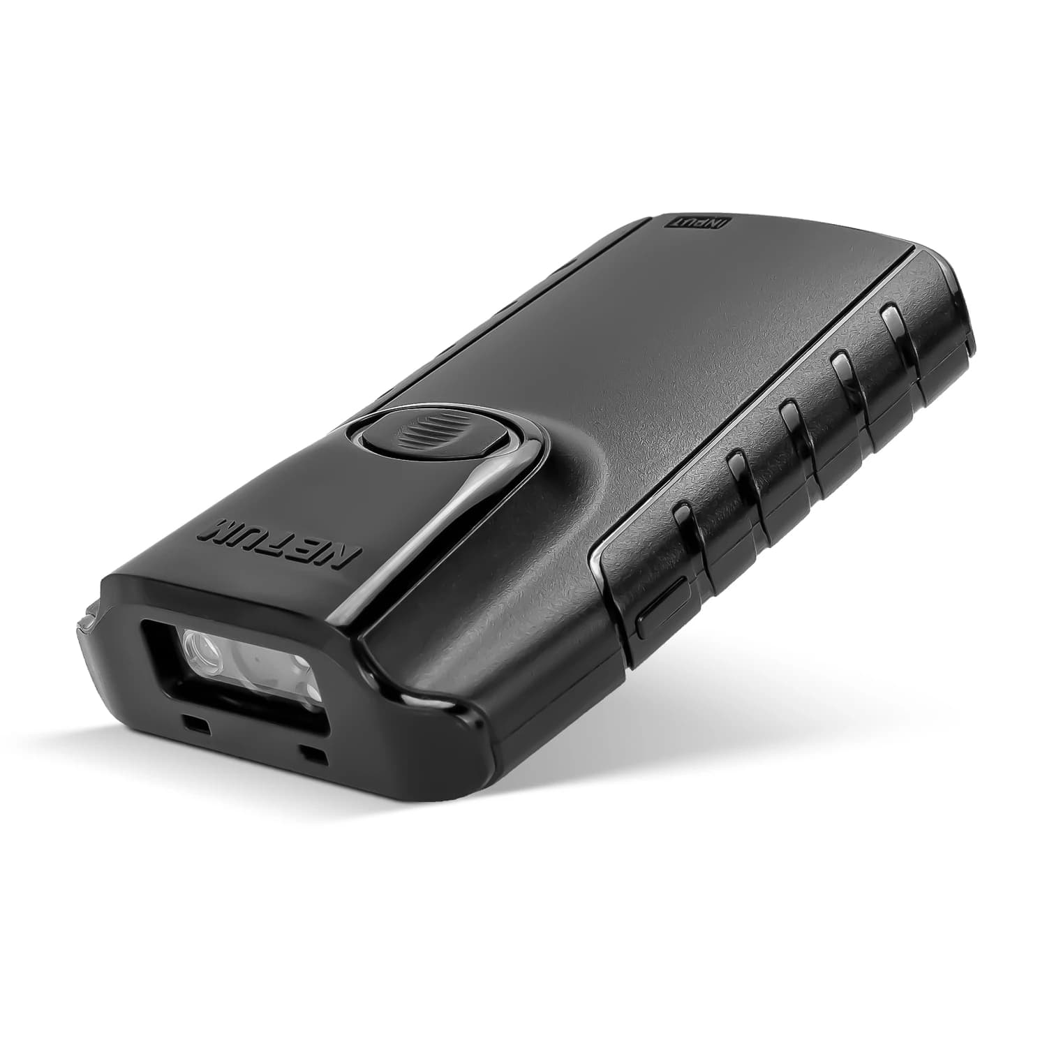 Netum E800 portable 2D clip back tooth blue barcode scanner phone support Android portable wireless QR reader