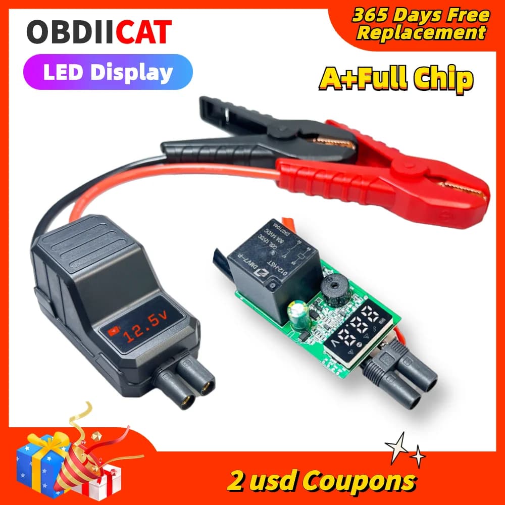 Cavo a Clip per avviatore di emergenza per auto con connettore a spina EC5 cavo di emergenza batteria morsetti a coccodrillo Clip auto/camion