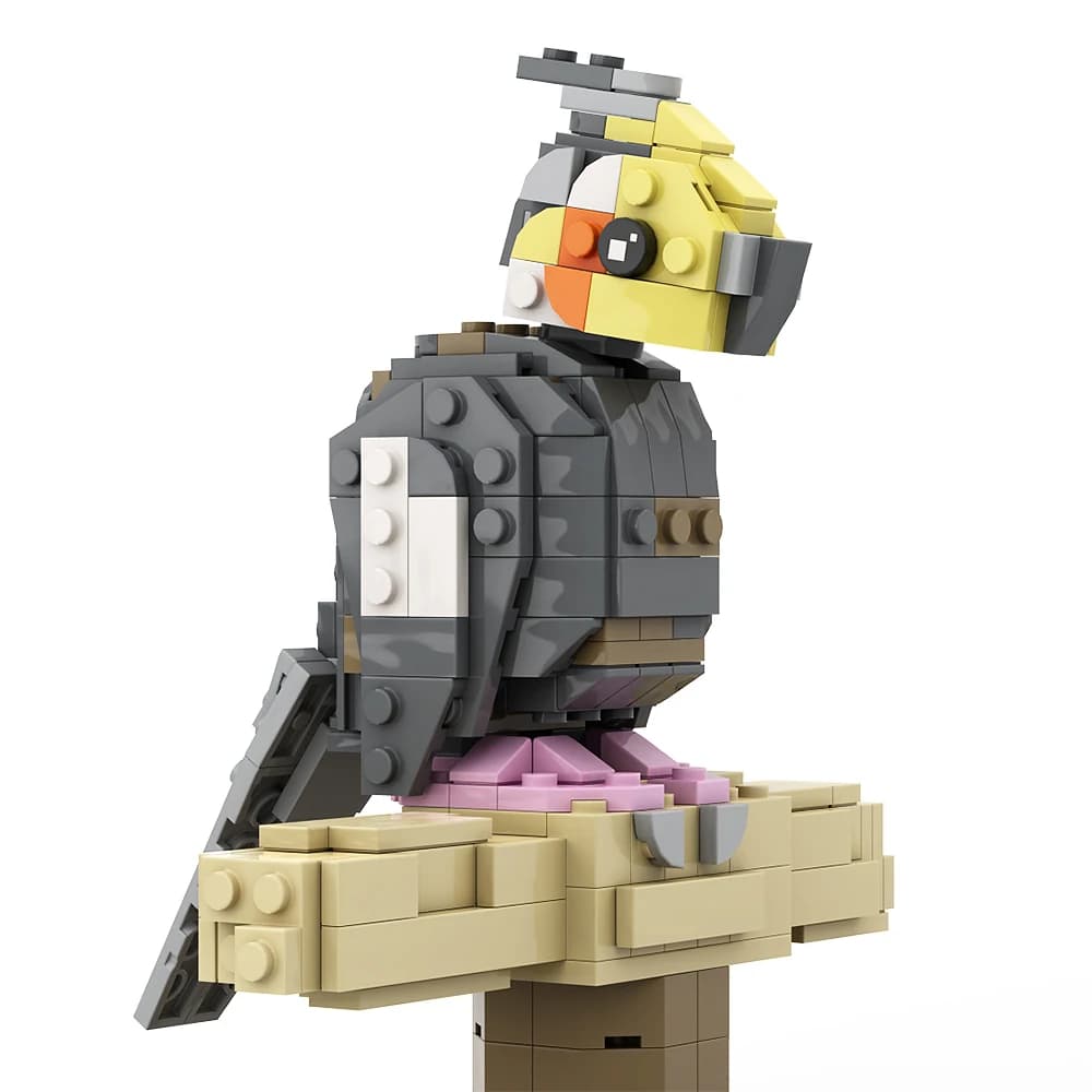 Moc Animal Cockatiel Building Blocks Giocattoli Regalo