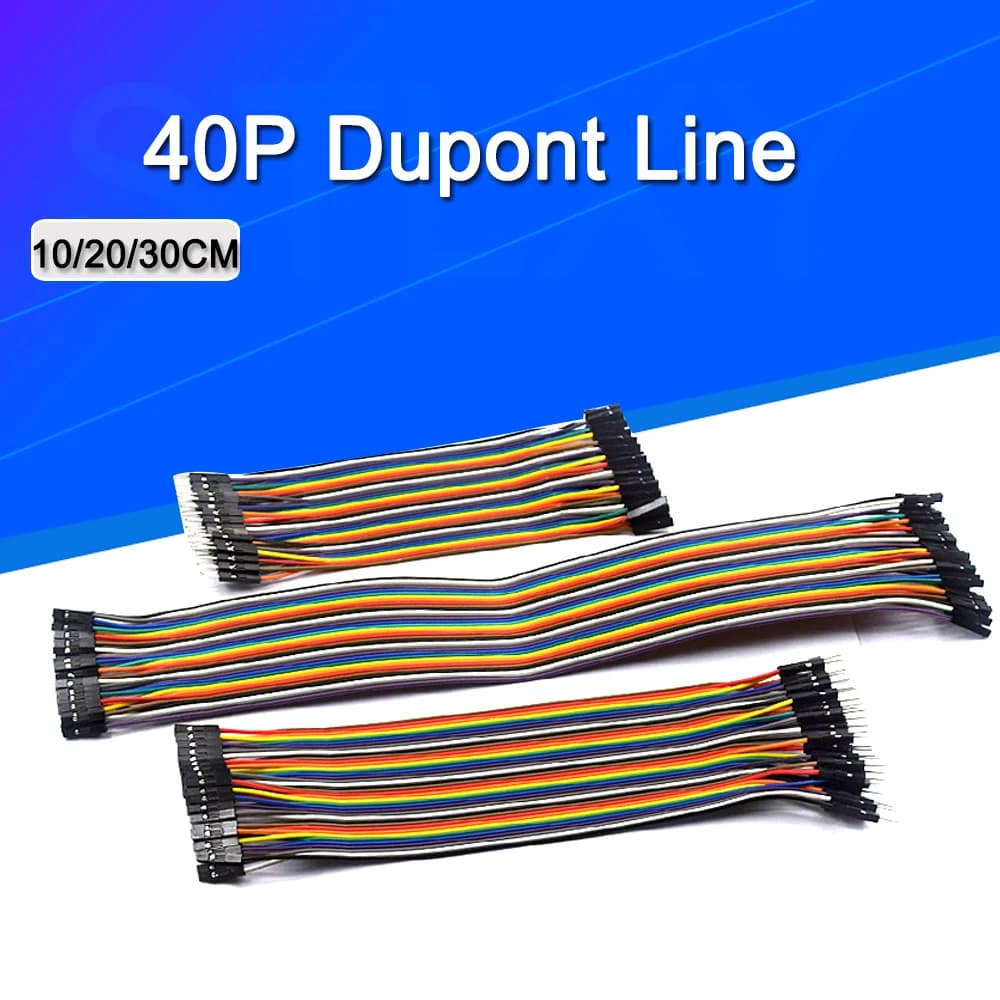 Dupont Line 10 cm/20 CM/30 CM Male to Male + Female to Male + Female to Female Jumper Wire Dupont Arduino cable KIT FAI to TE