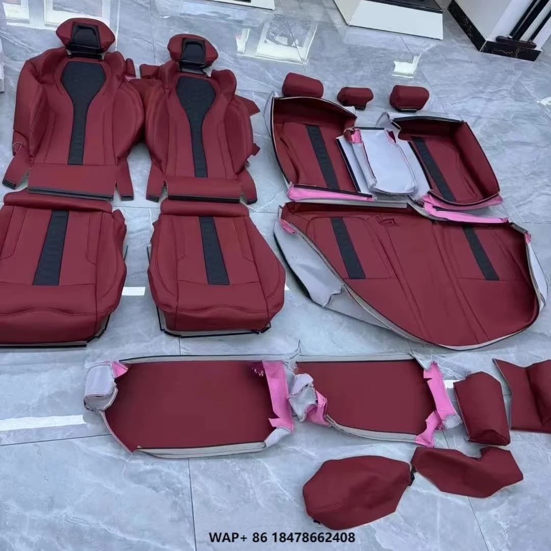 For X3 X5 X6 M3 M5 Series Update M Interior accessories for cars Sport Racing Bucket Seats Custom leather cover and sponge