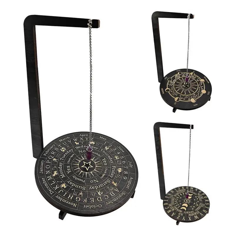 Espositore a pendolo Espositore per gioielli in cristallo Espositore per rabdomanzia Planchette per camera da letto Soggiorno Sala yoga Meditazione