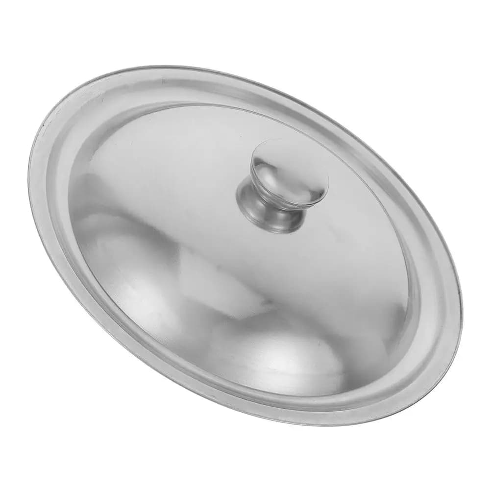 Universal Stainless Steel Pot Lid Multi Purpose Pan Cover Dishwasher Safe Suitable for Frying Pans Skillets Cooking Pots Spill