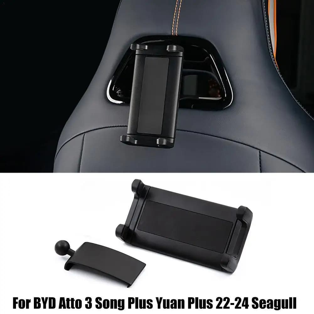 Supporto per telefono per auto per BYD Atto 3 Song Yuan Plus 22-24 Seagull Supporto per sedile posteriore per tablet posteriore per IPAD Accessori interni per auto