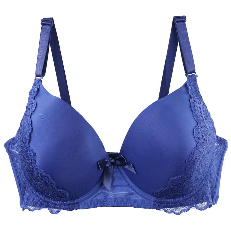 Reggiseni push up sexy in pizzo Dainanfang Blu Rosa Cachi Nero Bianco Rosso DE Cup Intimo Lingerie taglie forti