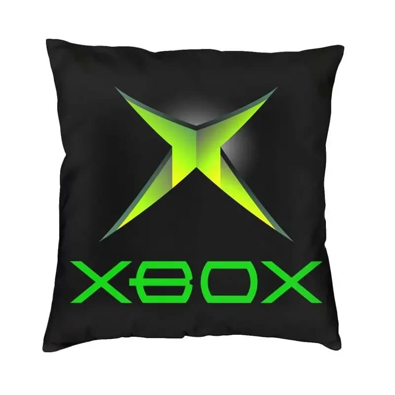 Classic Xbox logo lancio federa decorazione camera da letto gamer regalo materasso federa quadrata Dakimakura