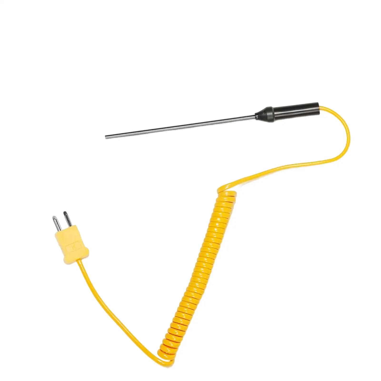 Digital K Type Temperature Probe Stainless Steel Sensor Clamp Replacement Part for Room or Spa Thermometer