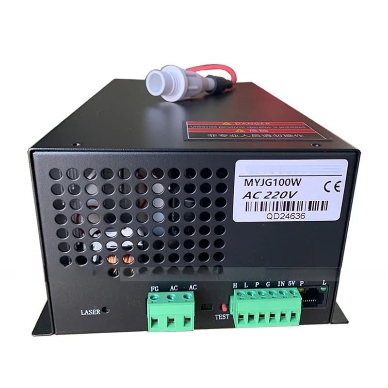 Laser power supply CO2 60W80W100W Laser accessories for cutting and engraving machines