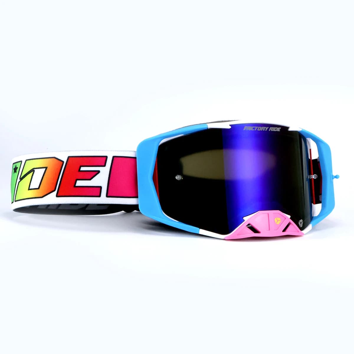 NUOVI occhiali protettivi da motocross FXR Wide Vision per uomo che guidano MX Dirt Bikes ATV e compatibili con le maschere da sci
