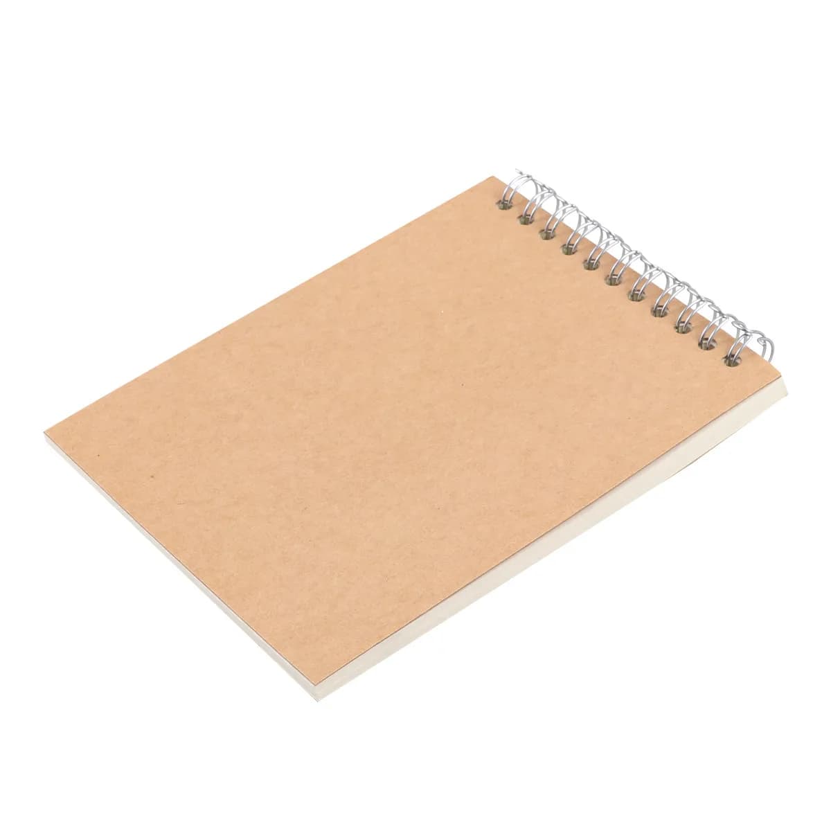 12Pcs A6 Kraft Cover Notebook Thick Premium Paper Daily Planner Sketch Diary Journal for School Office Home Use Gift Idea