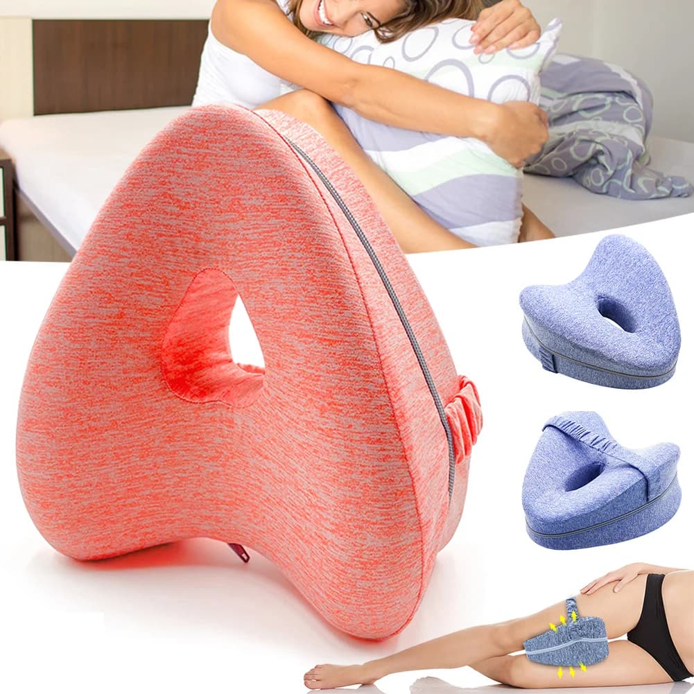 Memory cotton leg pillow for body washable cover breathable pillow for sleeping better to relieve pain pillow for thigh legs