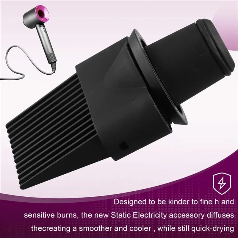 A13I-For Dyson wide tooth comb accessory suitable for Dyson Supersonic hair dryer, HD16 loose fitting nozzle