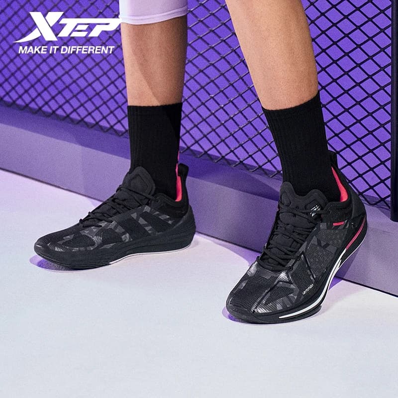 Xtep LEVITATION 10th Guard Scarpe da basket da uomo antiscivolo resistenti all'usura Scarpe sportive professionali originali 874119120007