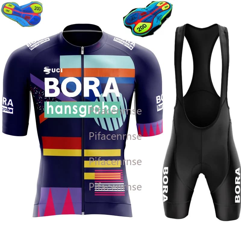 Completo Set Abbigliamento Ciclismo Uomo Estivo 2026: Maglia e Pantaloncini Bici MTB Sportivi