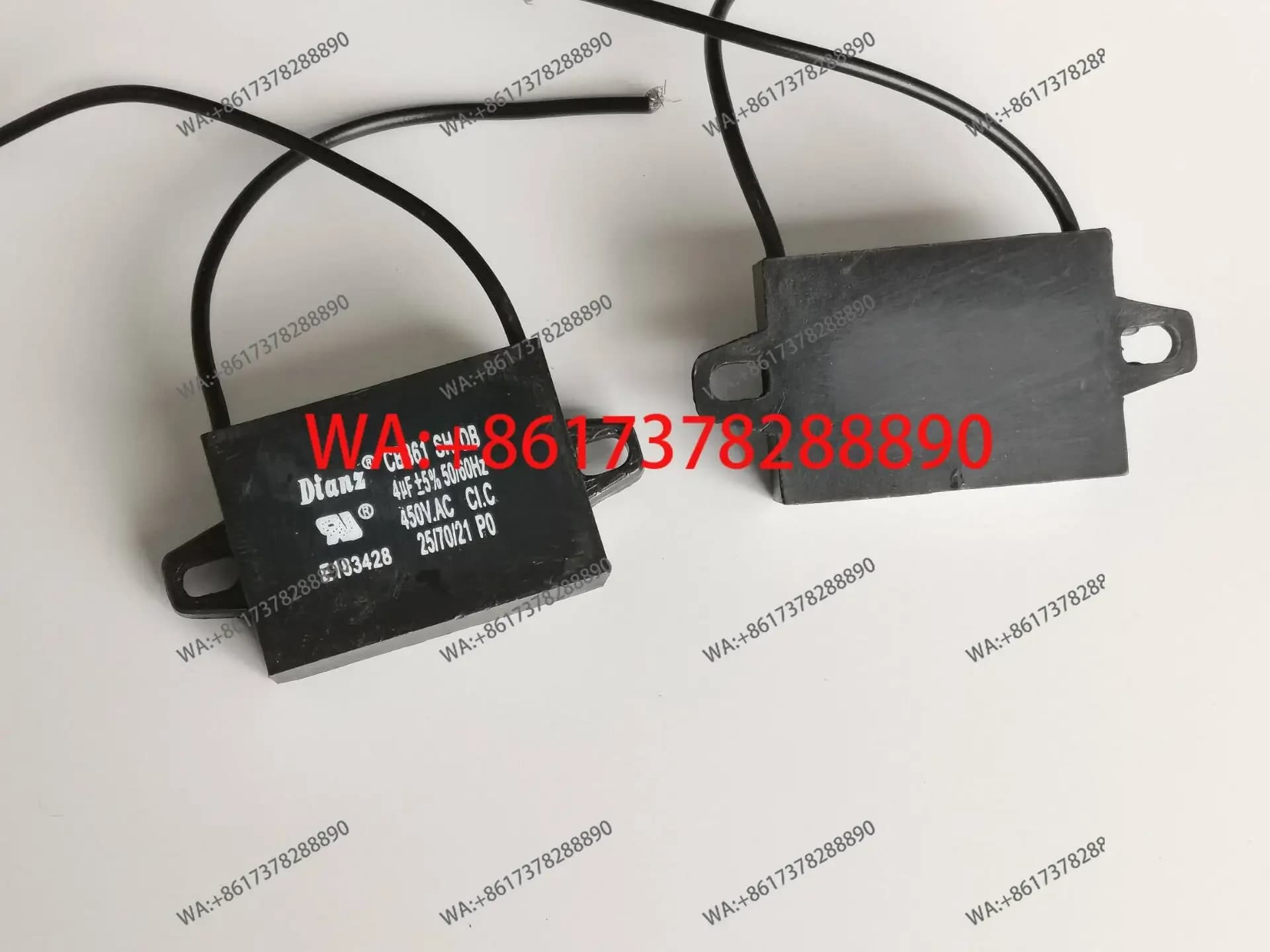 Condensatori Binaurali DIANZ CBB61 SH DB 1uF/4/8UF MF 630V/450/500V per Ventilatori