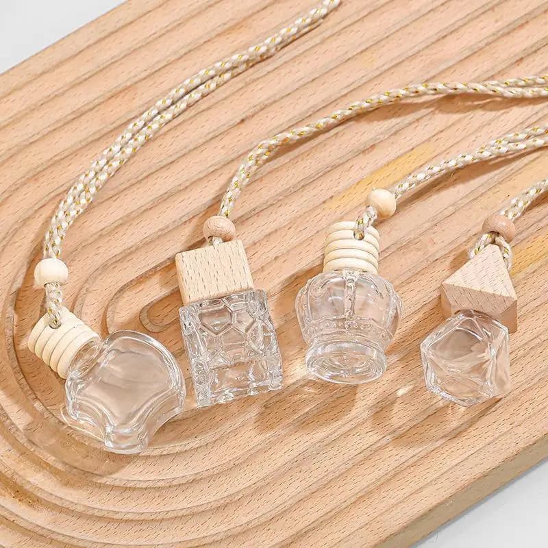 Car Diffuser Bottle Hanging Car Air Freshener Empty Air Freshener Car Perfume Diffuser Refillable Perfume Bottle(10ml)