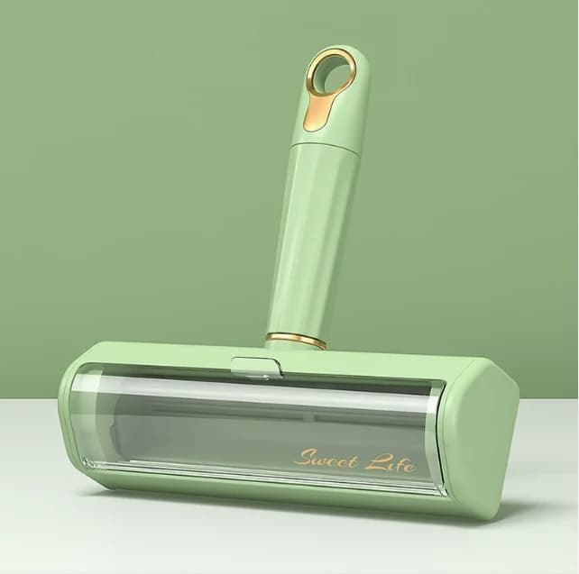 Rimozione peli di animali domestici e rullo lanugine riutilizzabile peli di cani e gatti per mobili, tappeti, biancheria da letto, superficie, portatile, strumento per la rimozione della pelliccia