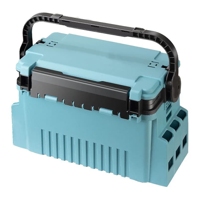 Double Layer Lure Fishing Tackle Box Durable Large-capacity Waterproof Fishing Tool Box PP Plastic Fishing Bait Storage Box