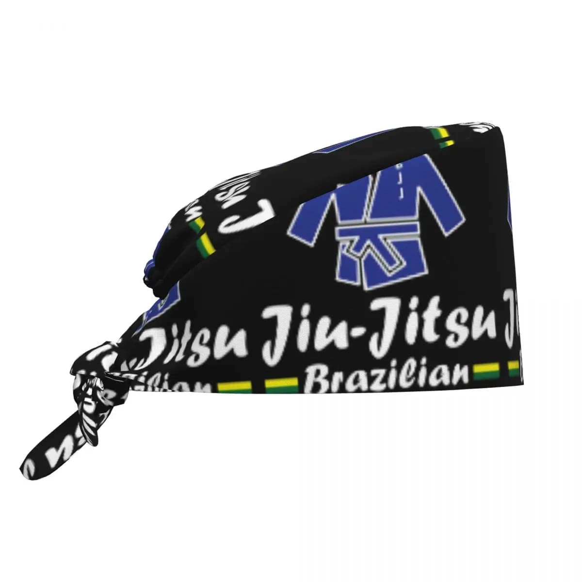 Jiu-Jitsu Scrub Hat Doctor Working Surgical Cap Men Women Adjustable Nursing Caps for Dentist