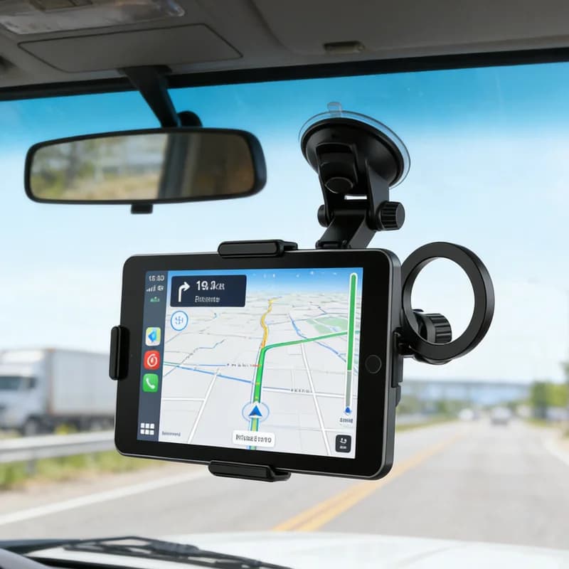 Portable Universal Magnetic Phone Holder for Display Screen 360 Degree Rotation Strong Magnet Car Mount For iPhone16 17 16 15 14