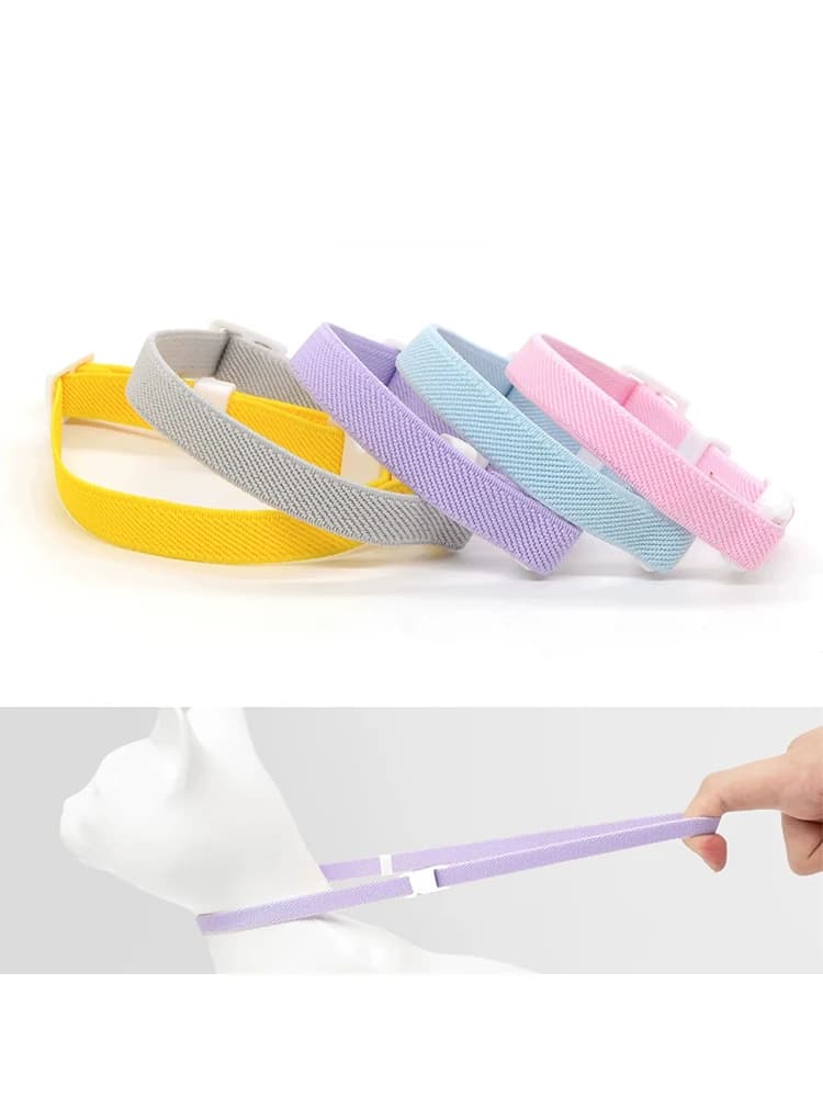 simpatici collari elastici elasticizzati per collare di sicurezza per gatti, collare per gattini leggero e alla moda per tutti i gatti piccoli e grandi, accessori per animali domestici per cuccioli