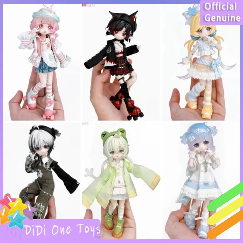 Genuine Come4free Minty V5 Generation Childhood Memories Series 1/12 Scale Bjd Blind Box Posable Ball‑Jointed Doll Gift