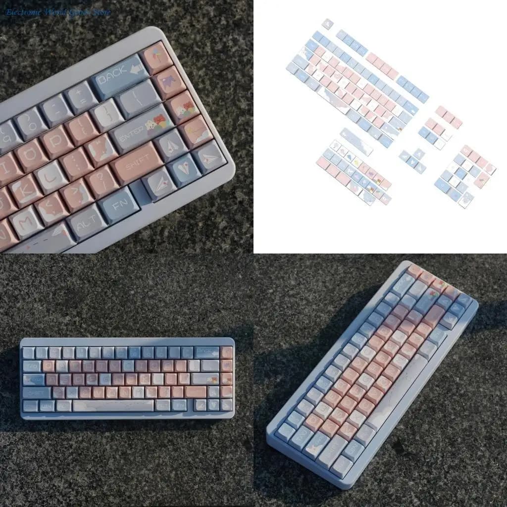 Copritasti PBT spessi A3PD 127 pezzi Copritasti per sublimazioni aerei carta con profilo XDA