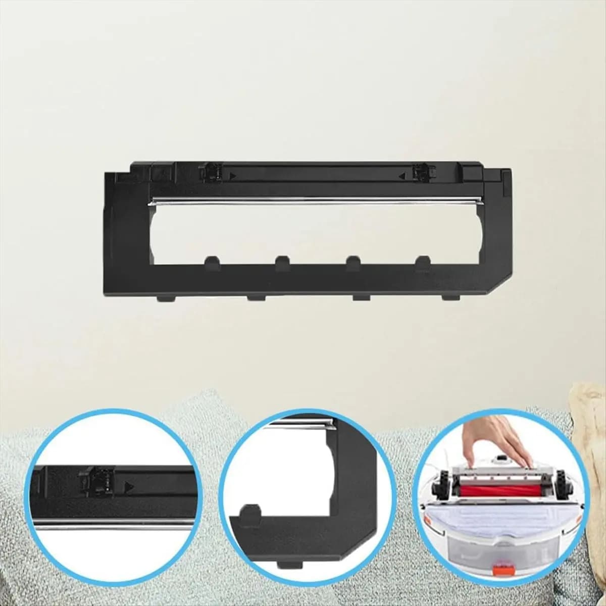 A92G New Accessories Kit for S7 MaxV Ultra / S7 Pro Ultra Vacuum Cleaner Main Side Brush HEPA Filter Mop Cloth Dust Bags