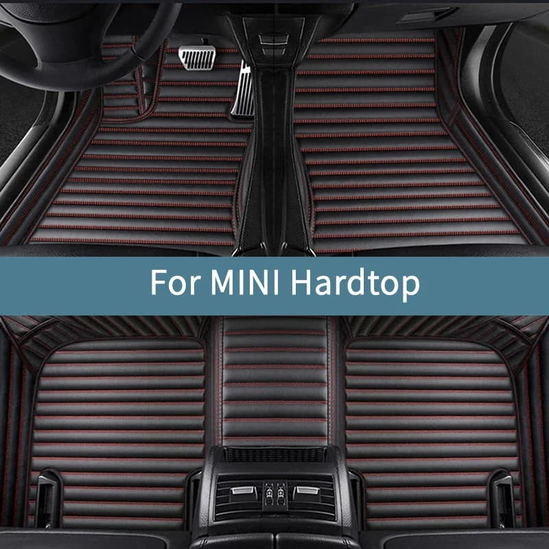 Tappetini auto per MINI Hardtop 2020 2021 2022 2023 2024 Set completo impermeabile Tappetini per auto Accessori