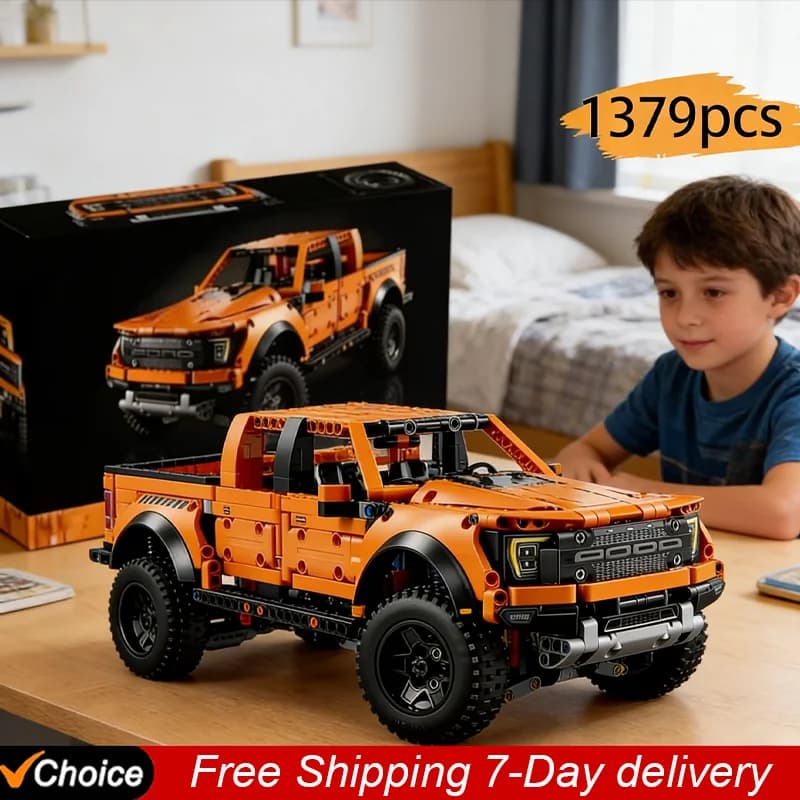 2026 NUOVO Kit di Costruzione Tecnico Camion da Corsa Auto Sportiva Compatibile MOC Mattoncini Creativi Fai-da-Te Veicolo Giocattolo Regalo di Compleanno per Ragazzi e Ragazze