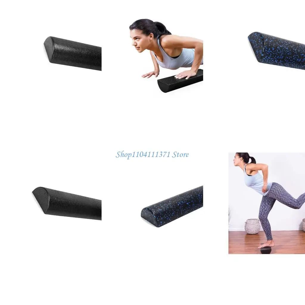 P9FC Semicircle Massage Roller for Rear Leg Relax muscles Muscle Massage Roller
