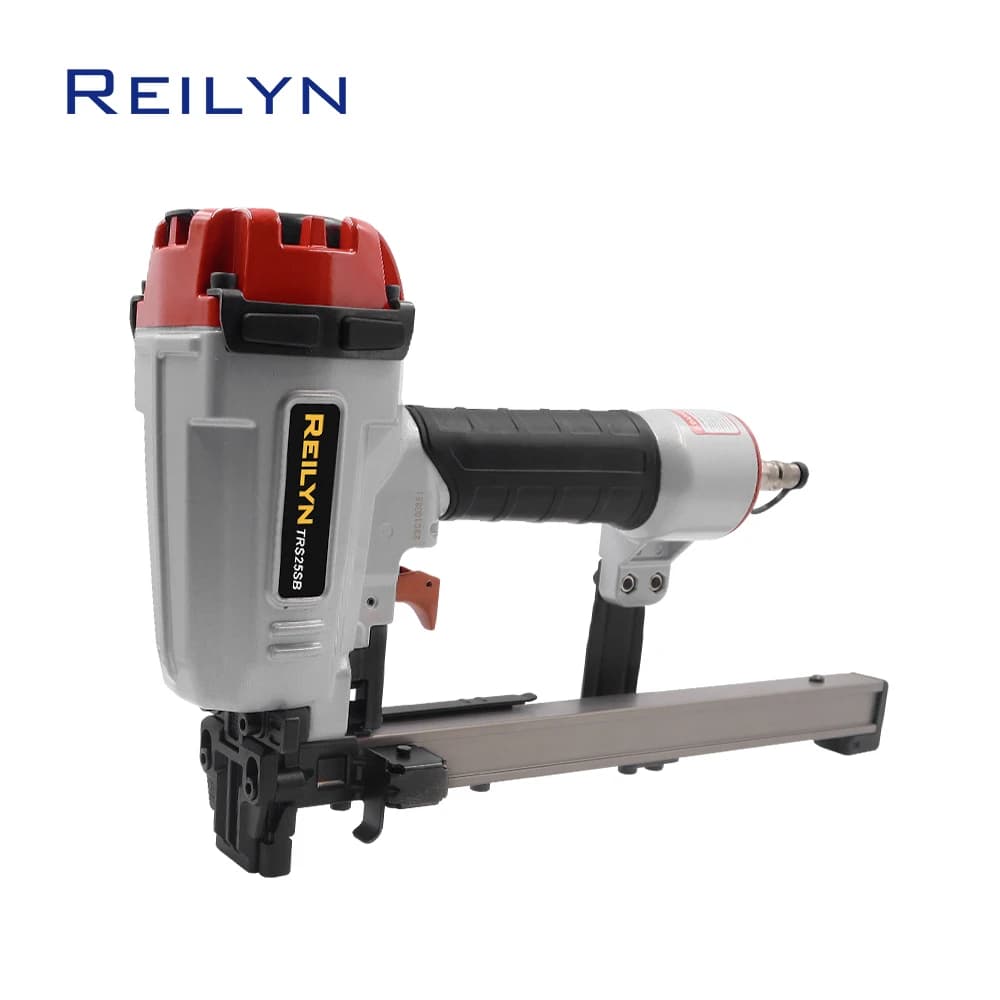 Reilyn TRS25B 16Ga Stapler Nail Gun for Wood Frame Decoration Industrial Pallet Multifunctional Pneumatic Stapler Accessories