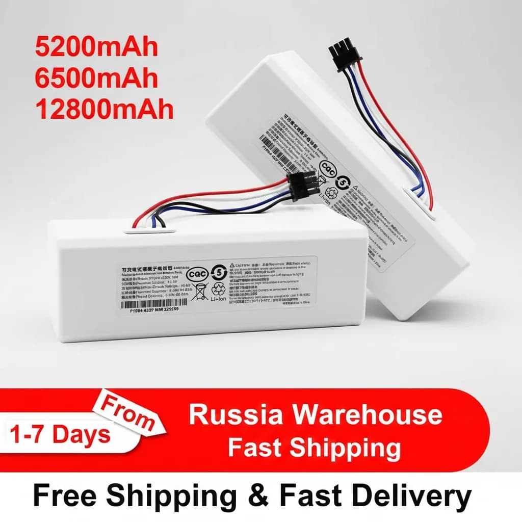 Replacement Battery for Xiaomi Mijia Mi Robot Vacuum Mop 1C P1904-4S1P-MM G1 STYTJ01ZHM Robot Sweeper Li-ion Battery Pack