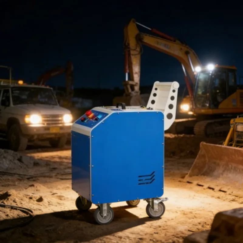 Portable High Pressure Dry Ice Blasting Machine Industrial Cleaner for Engine Mold Rust Paint Tool