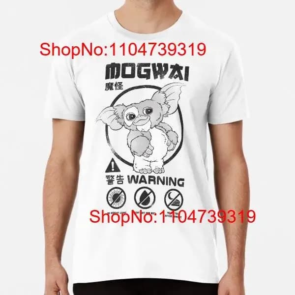 Gizmo Mogwai Rules from S to 5XL Made in AU USA T-shirt vintage washed Top to wear everyday Comfortable casual streetwear