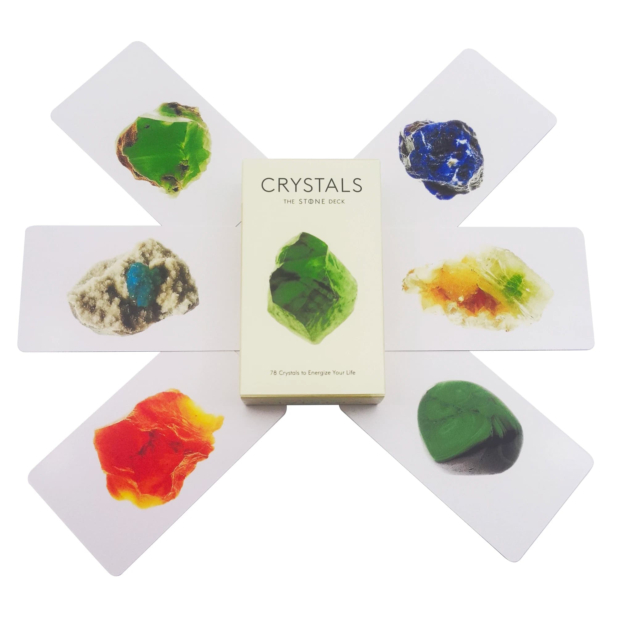 Crystals Tarot Cards Oracle Cards tarot Deck and Card Game high quality Kabbalis Board Game Divination fate party enterainment