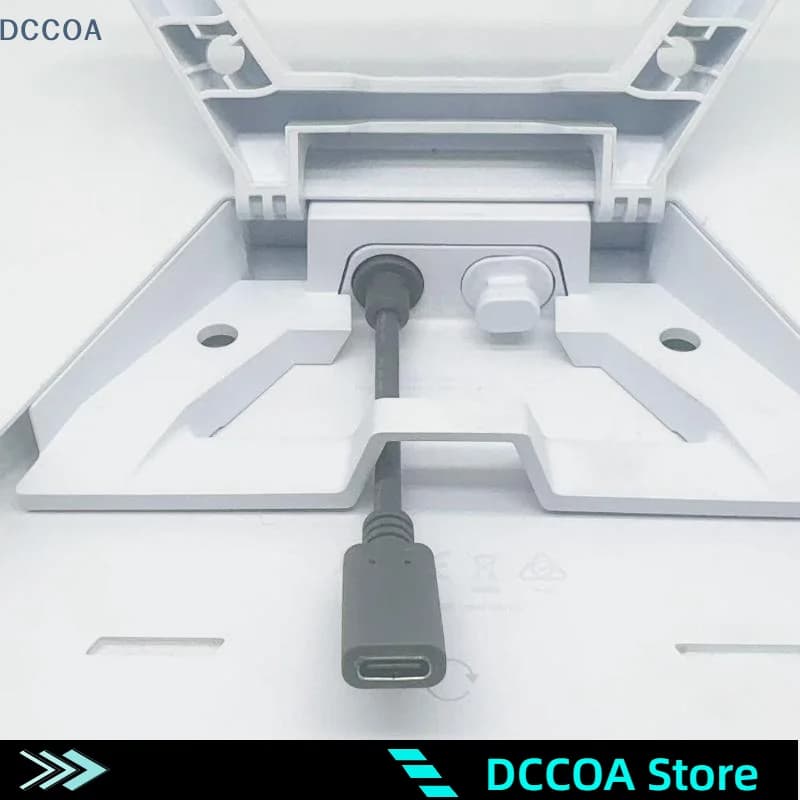 1 pcs mini AC female power adapter cable to DC power adapter USB-C transformer converter for Starlink