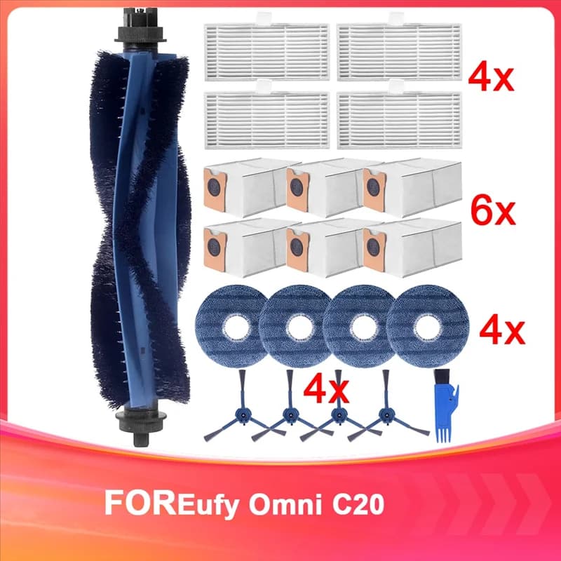 Eplacement Part Set Foreufy Omni C20 Dust Bags Foreufy Omni C20 Vacuum Cleaner Parts