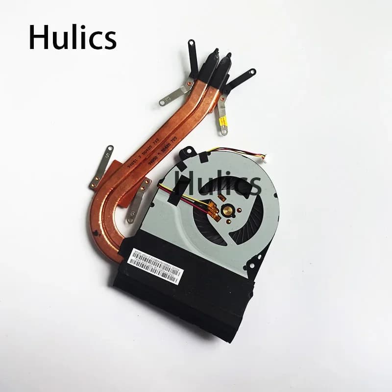 Hulics Used For Asus Laptop Heatsink Cooling Fan X550D K550D X750DP X550DP CPU 13N0-PPA0B02 13N0-PPA0B01
