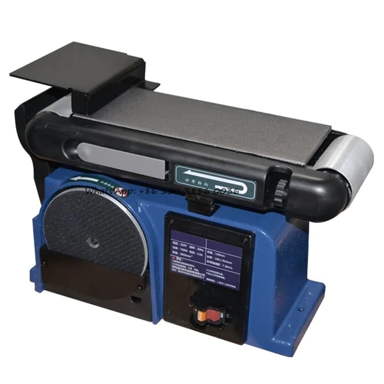 220V Multifunzionale Levigatrice A Nastro Affilatrice Strumento di Rettifica 550W Desktop Elettrico Cintura Lavorazione Del Legno Lucidatura Smerigliatrice